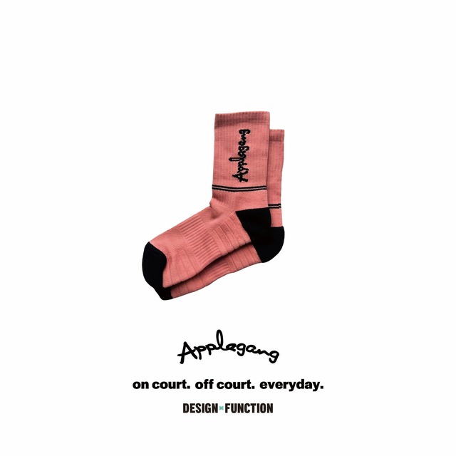 APPLEGANG PERFORMANCE SOCKSVOL.2 クレイピンク