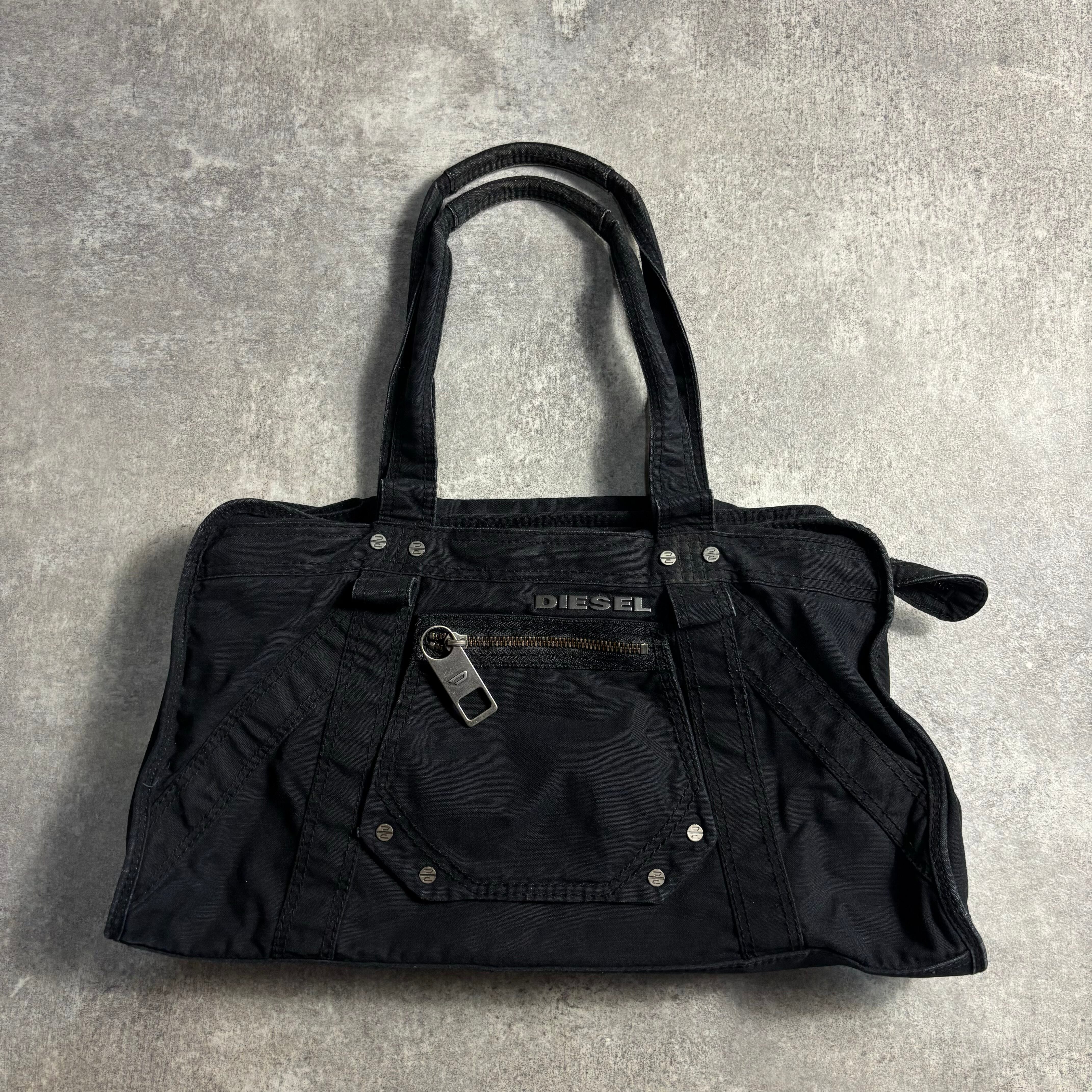 PRADA プラダ アーカイブ ワンショルダーバッグ キャンバス レザー Y2K