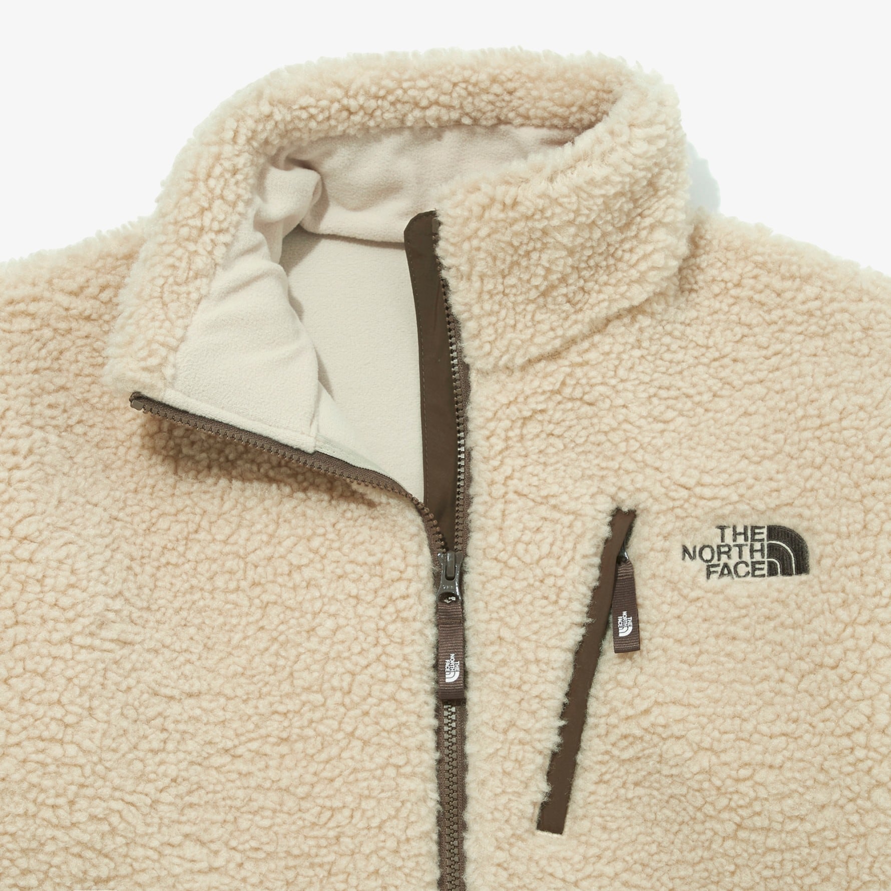 THE NORTH FACE ホワイトレーベル RIMO FLEECE JACKET ザノースフェイス リモ フリースジャケット ボア / ベージュ  | garb powered by BASE