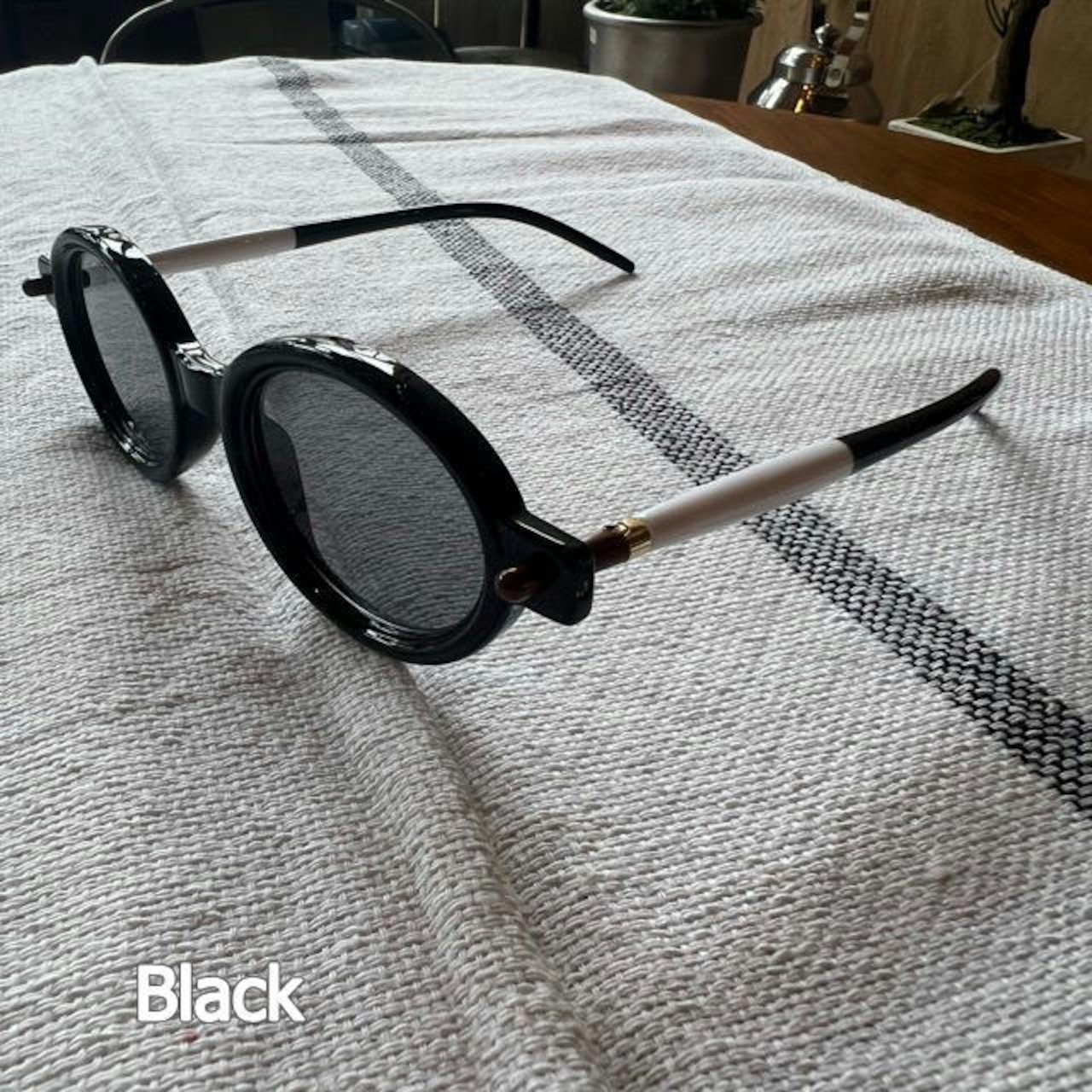 TOPANGA Accessory Bicolor oval Sunglasses 5Color バイカラーオーバルサングラス 5色 サングラス オーバル プレゼント