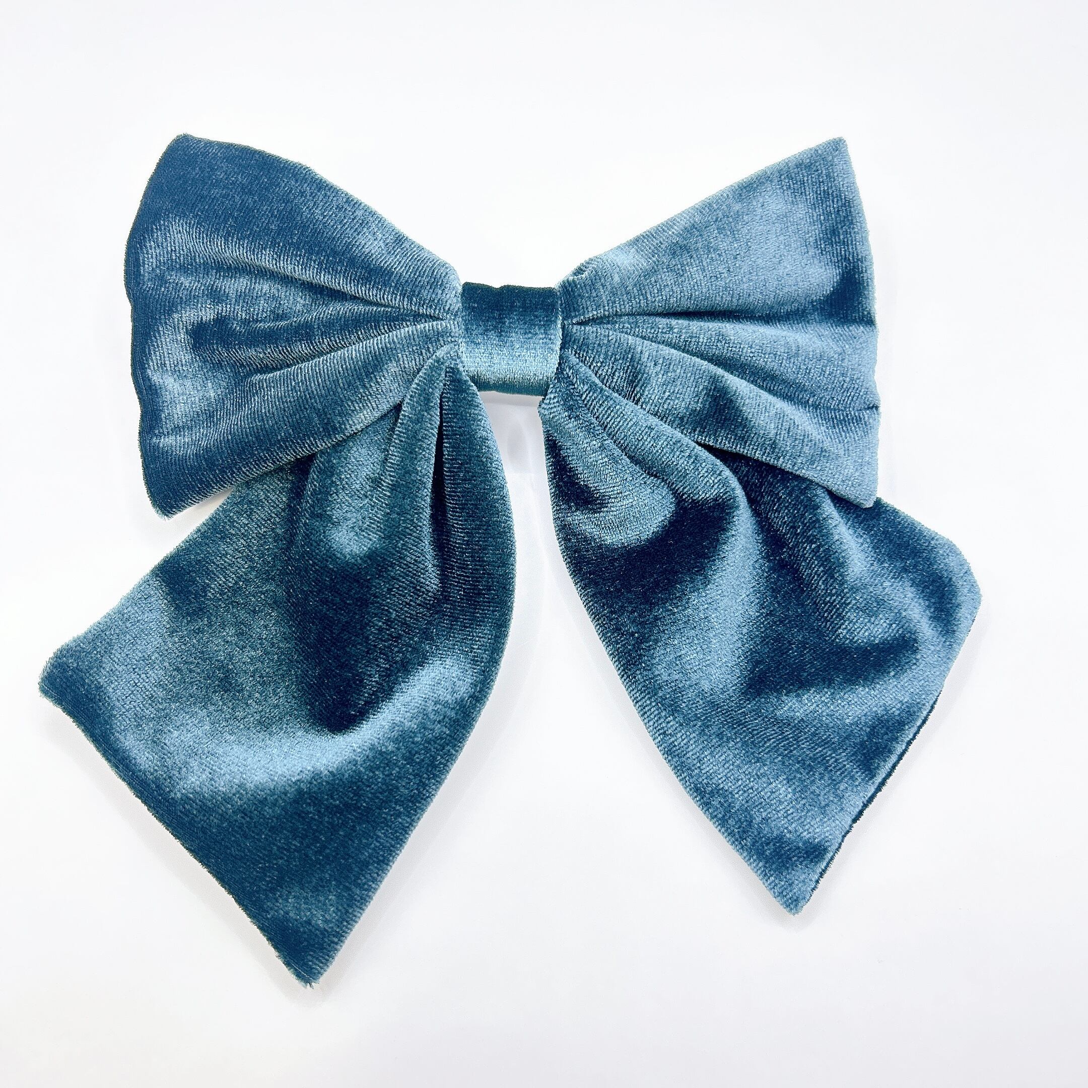 ベロアリボンバレッタ | ヘアアクセサリーブランド innocence_ha