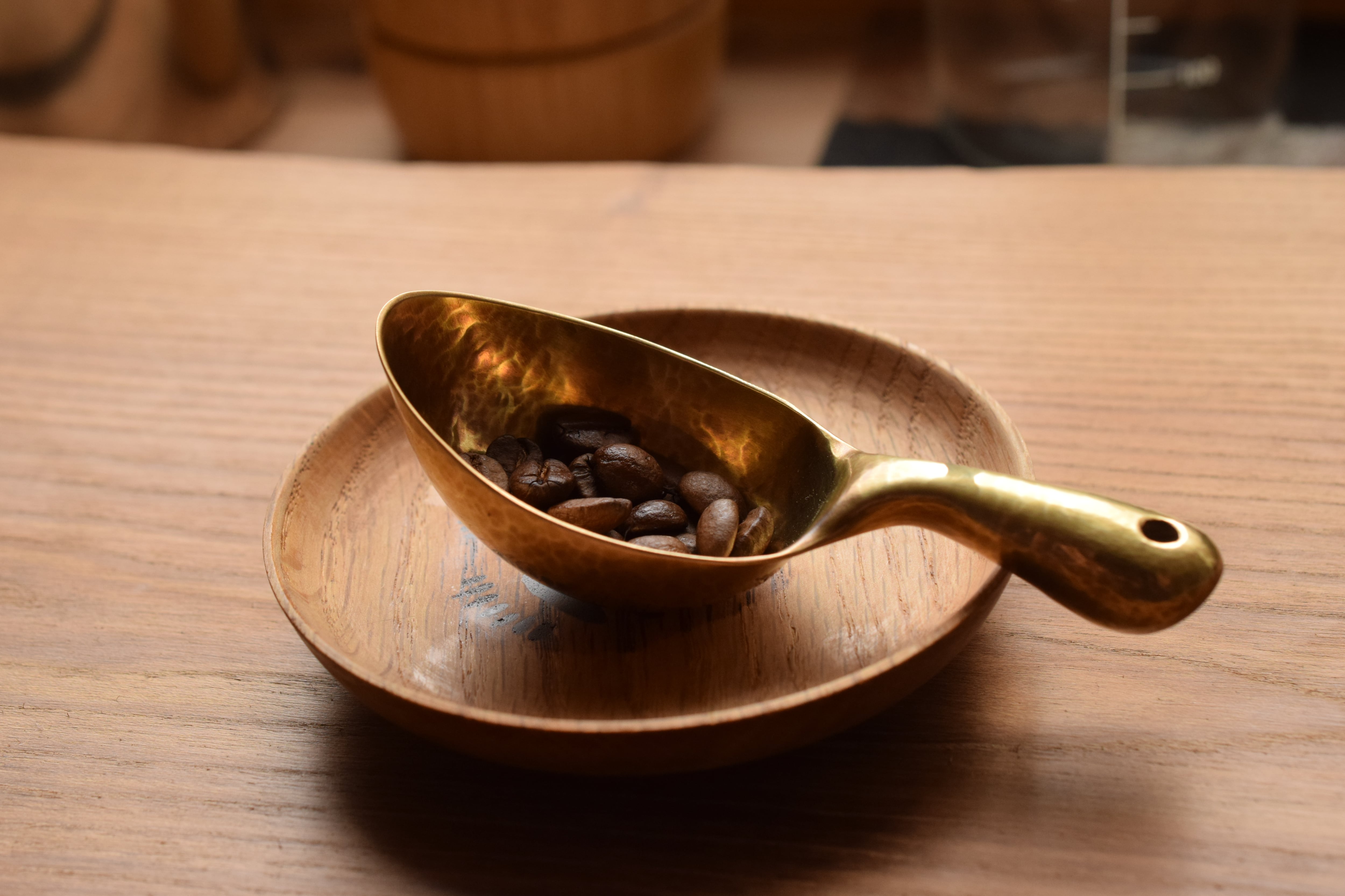 コーヒーメジャースプーン(真鍮製) ※1点もの