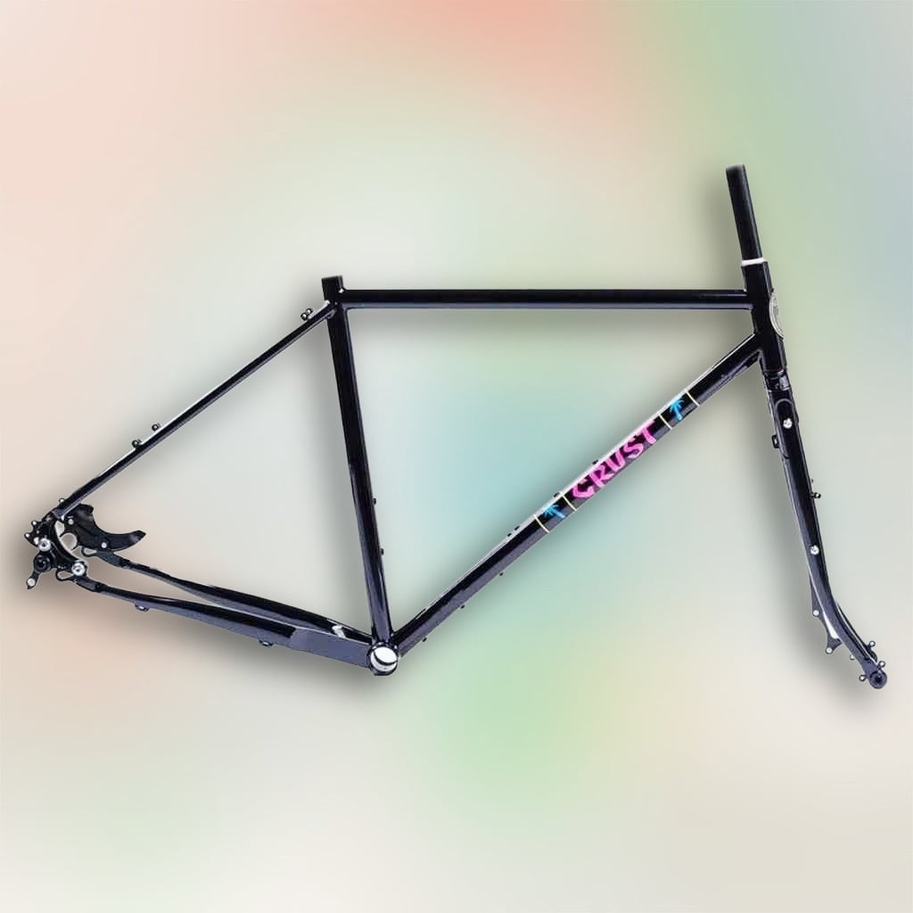 CRUST BIKES】EVASION FRAME SET(GALAXY BLACK) | Humhumhug Online Shop