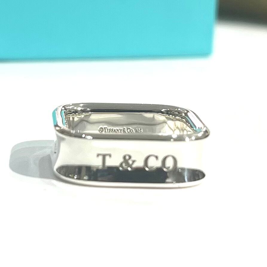 TIFFANY&CO.】1938 TIFFANY &CO 希少1837スクエアリング／18-19号