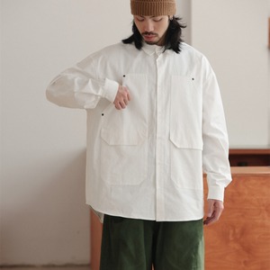 ビッグポケット シンプルワークシャツ A1872