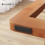 スツール 椅子 イス 高さ42cm 木製 四角 スクエアスツール 滑り止め付き 屋内 屋外 おしゃれ 北欧