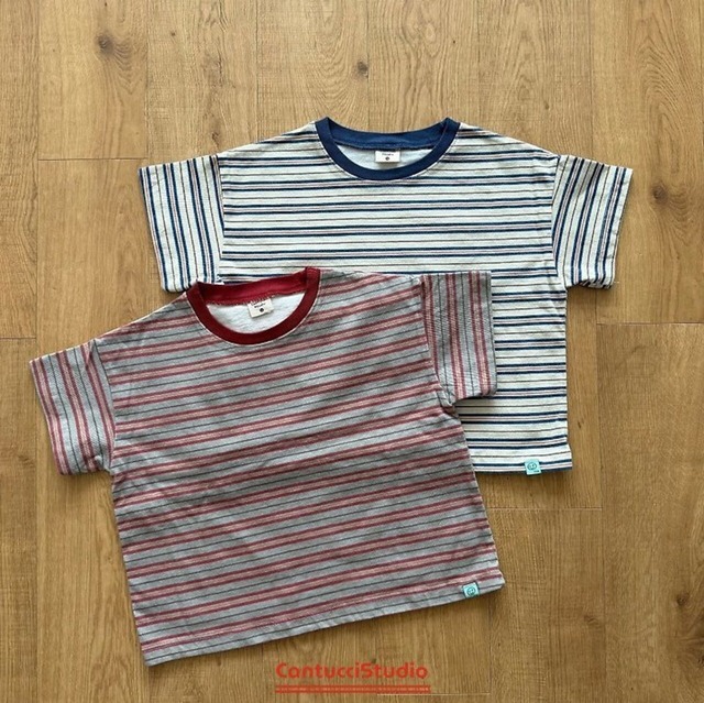 韓国子供服 / 26Autumn / cantuccistudio / アベンチャーズTシャツ / 秋服 *XS~JS*
