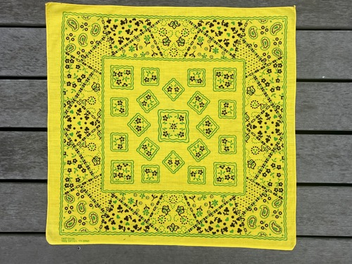 70s COOKIE BANDANA RARE COLOR