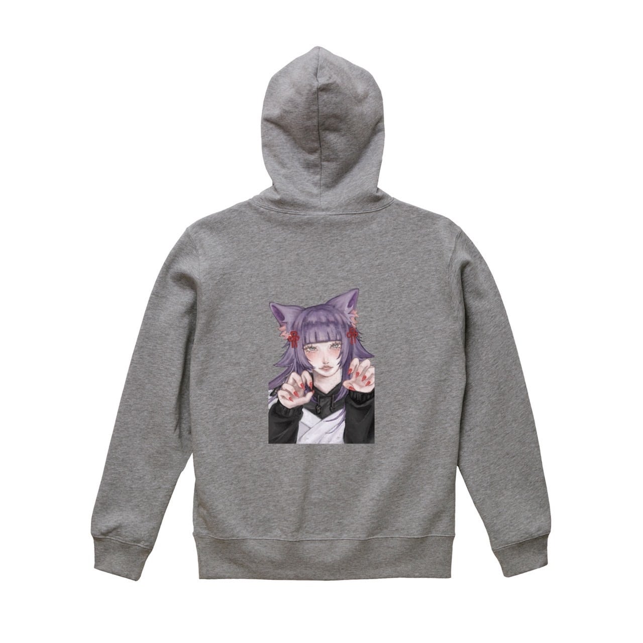 もけ(moke)(@mokemoke____1 |X) /ジップパーカー（10.0オンス） | STONE