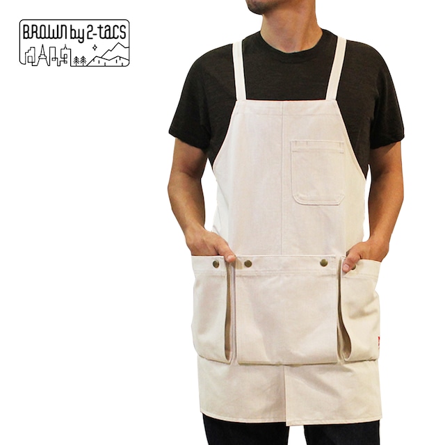 BROWN by 2-tacs    B24-W003 "DCP-Apron"