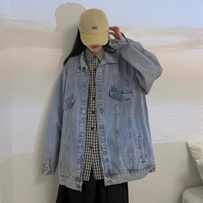 ルーズジャケット レディーススタンダードカジュアル レトロ かわいい ケッペル60173208860