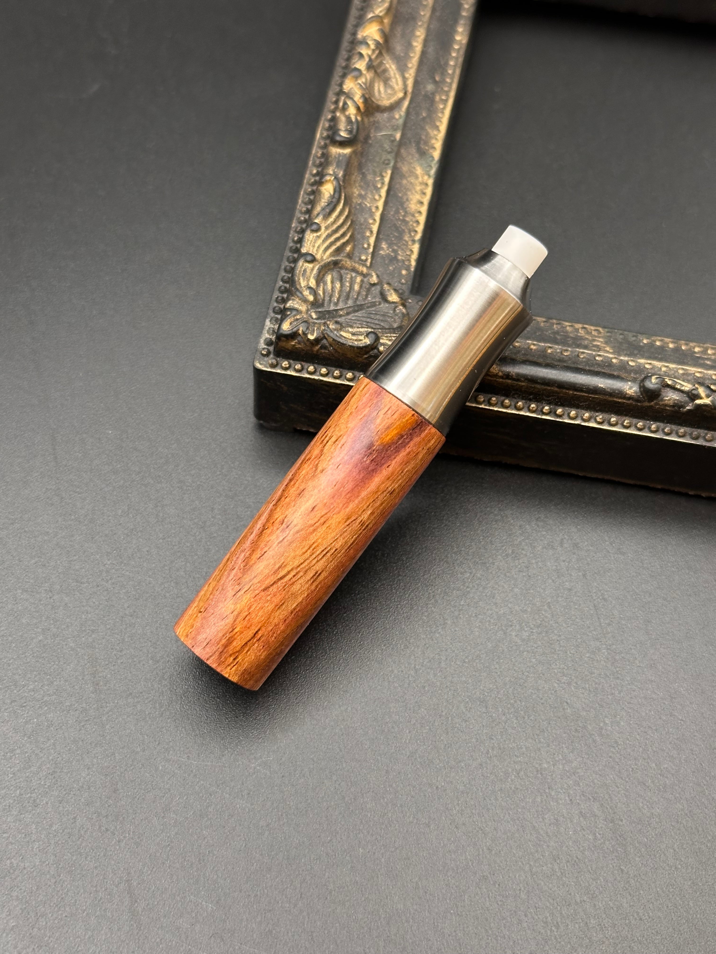 黄花梨/ツイスト消しゴム(ステンレス) | Flamberg