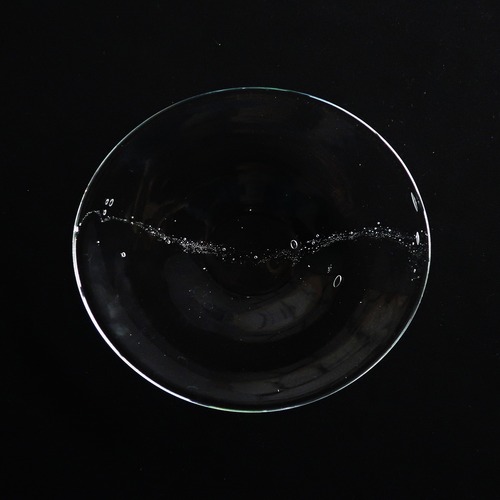 栗原志歩　湧き水皿M (d）