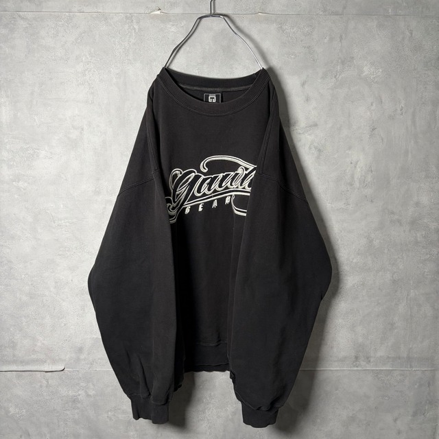 #7203 "GAWTTI" logo embroidery cotton sweat