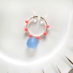 candy cuff【GD】alice blue×ピンクコーラル