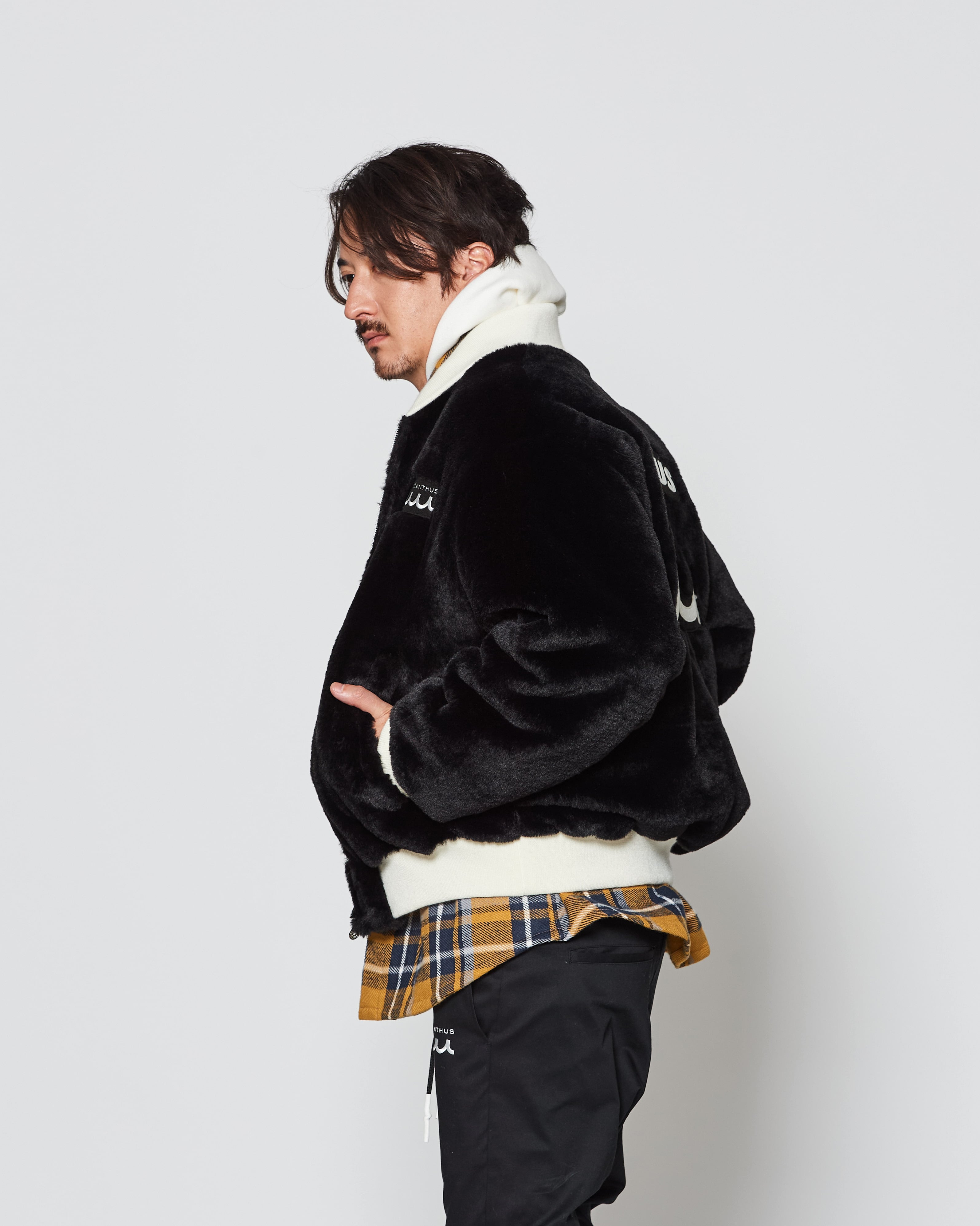 muta ムータ MARINE ACANTHUS エコファー フーデッドジャケット 予約販11月中旬~12月上旬入荷】muta MARINE × ACANTHUS