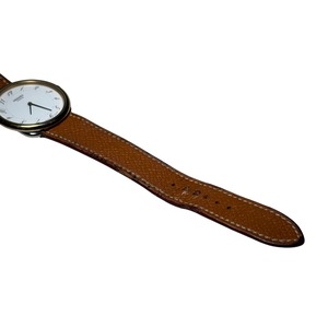 HERMES quartz watch “Arceau”