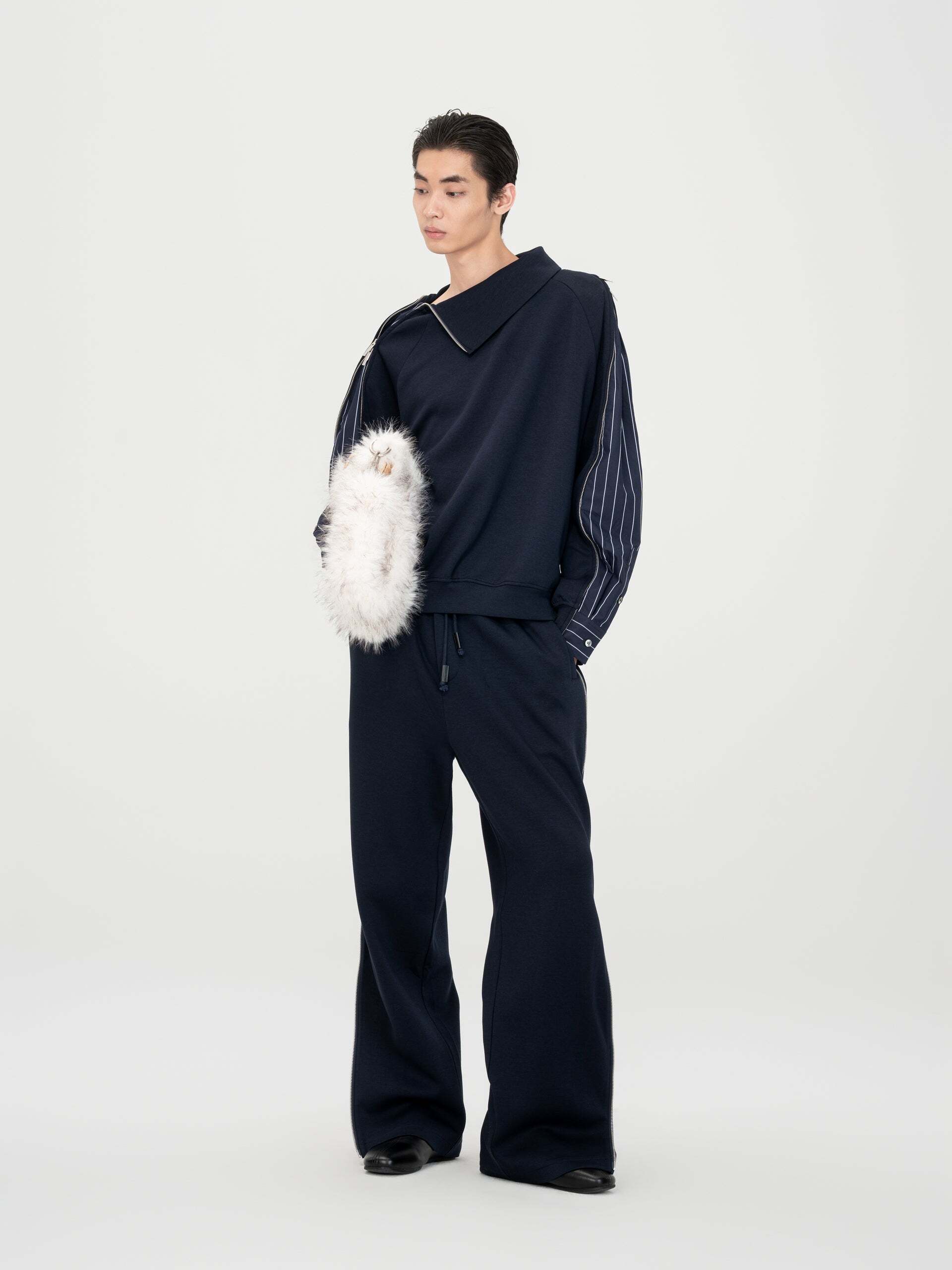 26AW | MEN】Feng Chen Wang フェンチェンワン / スウェット / 2-in-1