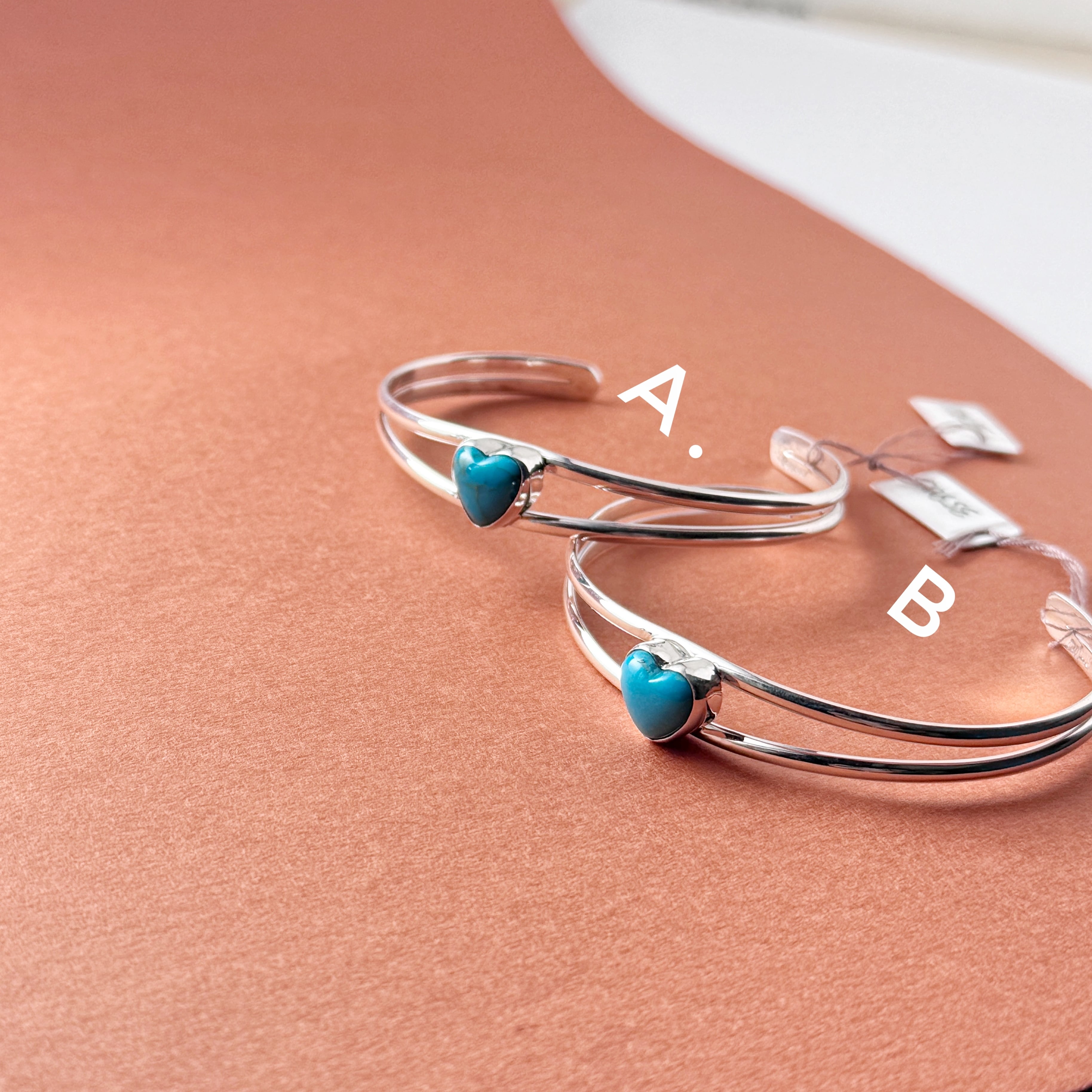 Indian Jewelry 》ハート キングマン ターコイズ バングル | 【公式