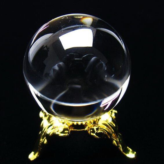 水晶 丸玉 ブラジル産 24mm 一点物 141-6412 | 天然石・パワーストーン 