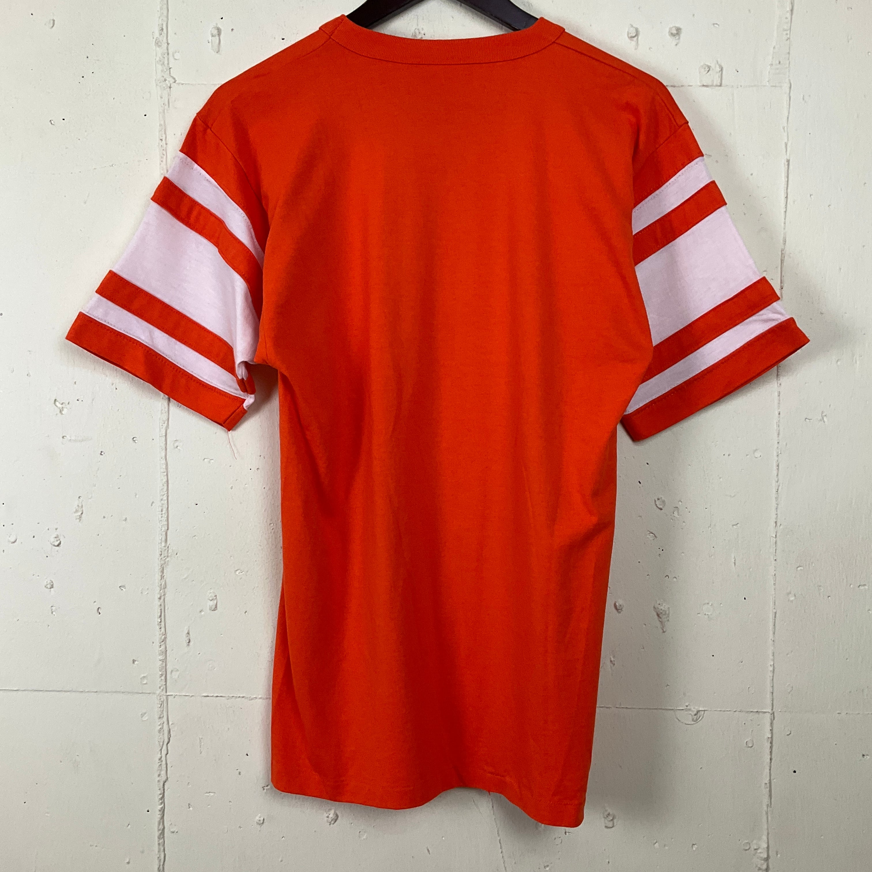 ビンテージ 70年代 チャンピオン フットボール Tシャツ 無地 M 過多 ビンテージ 70年代 チャンピオン フットボール Tシャツ 無地 M 過多