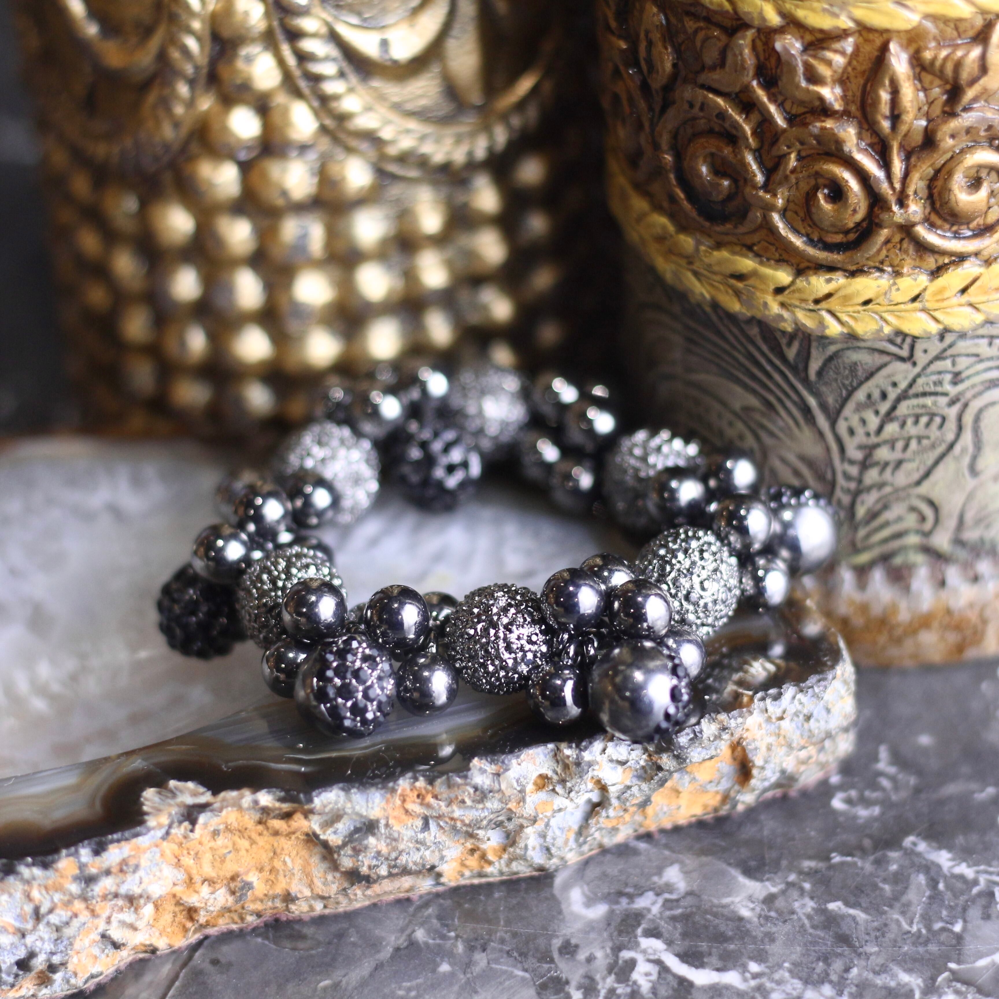 USA VINTAGE HEART CHARM DESIGN CHAIN BRACELET/アメリカ古着ハート