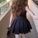 バタフライリボンプリーツミニワンピース ・78418