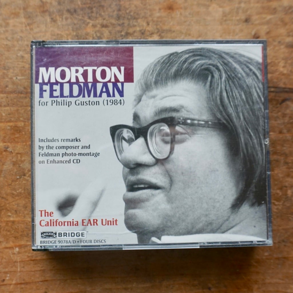 【絶版CD　中古】モートン・フェルドマン　Morton Feldman / The California EAR Unit* ‎– For Philip Guston (1984)  Bridge Records [310194333]