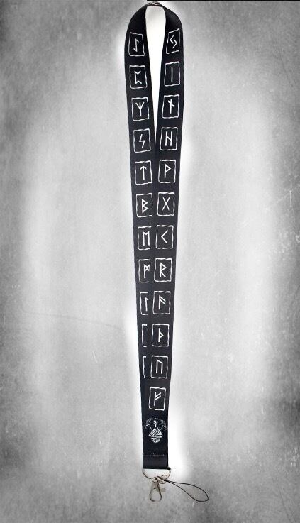 携帯 ネック ストラップ 文字 バイキング