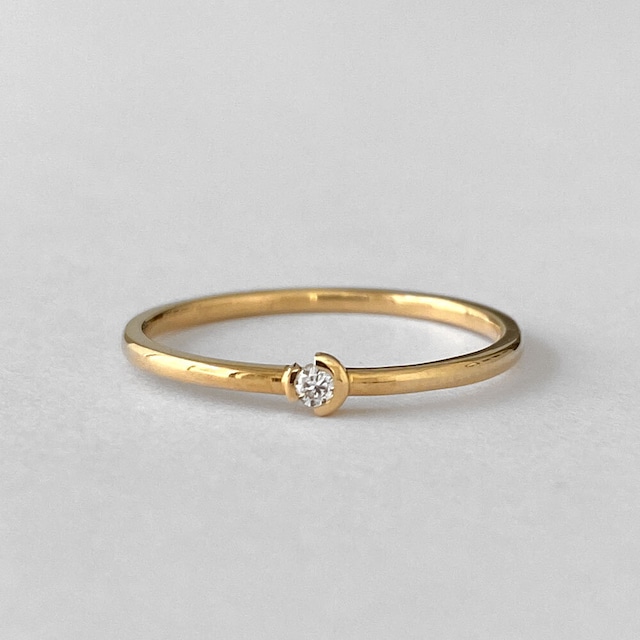 ‘twig’ bezel ring