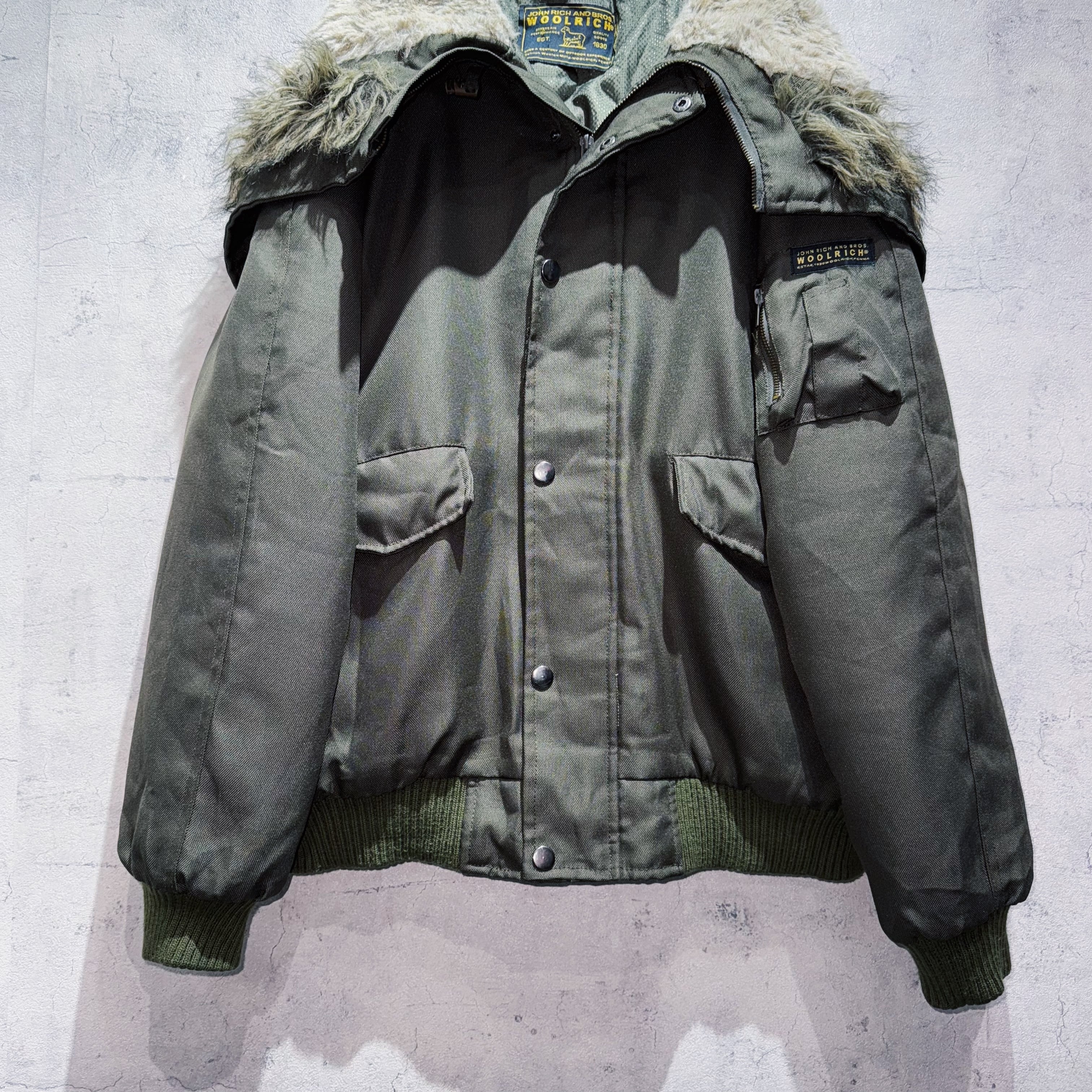 ジャケット/アウター 00s WOOLRICH ボンバー n2b フライトジャケット