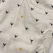 Callaway キャロウェイ 刺繍 総柄 パンツ LL/ホワイト系 メンズ ゴルフ