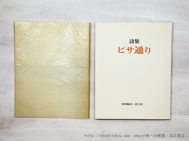 ピサ通り　署名入　/　川田絢音　　[35263]