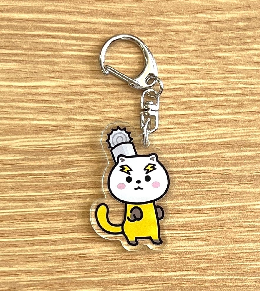 てんテンアクリルキーホルダー | てんかん啓発ゆるキャラ「てんテン