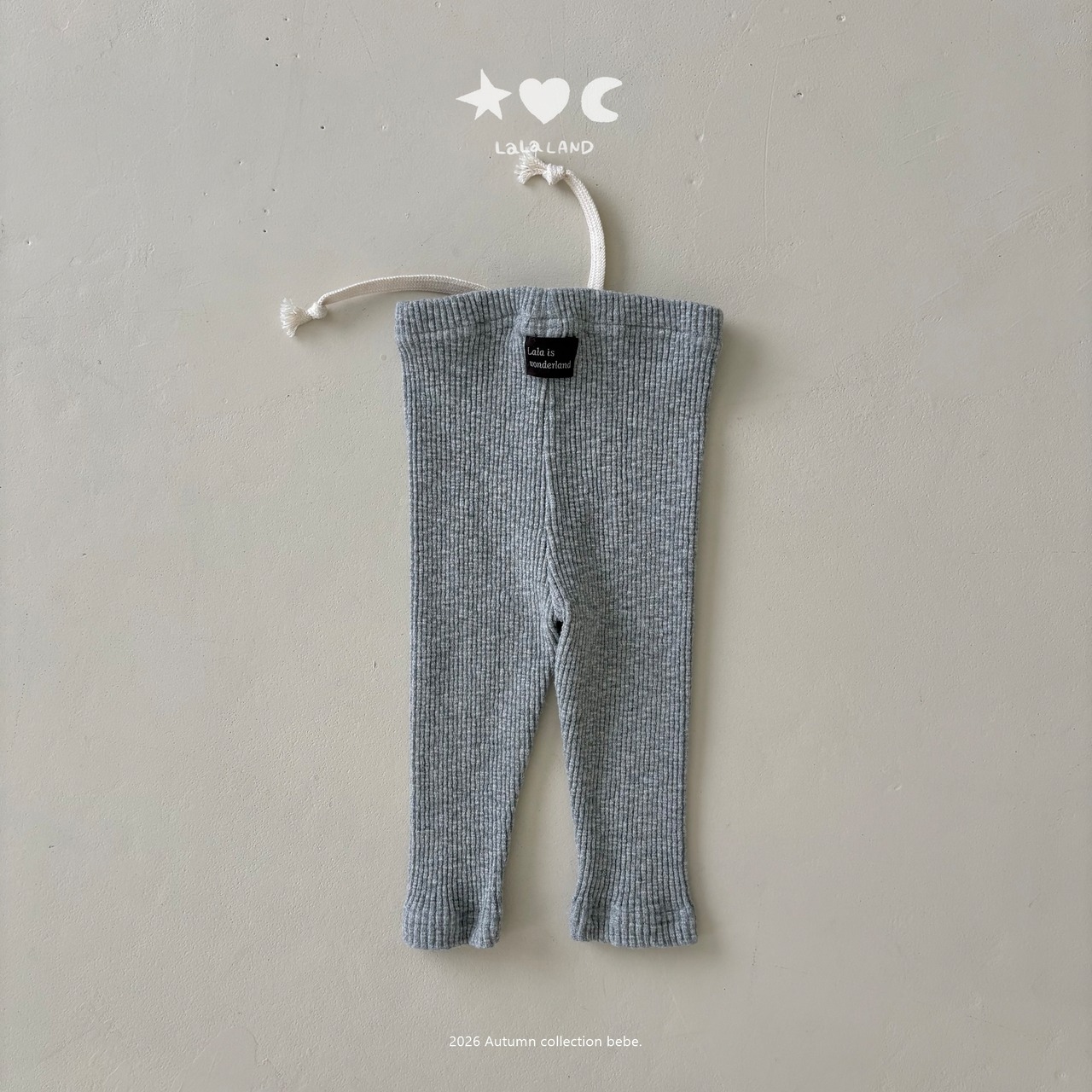 韓国子供服 / LALALAND / 26Autumn / ベベ もちもちレギンス / 秋服 / ベビー *6M~18M*