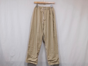 在庫有りMarvine Pontiak shirt makers”Pajama Pants 2 BEIGE”