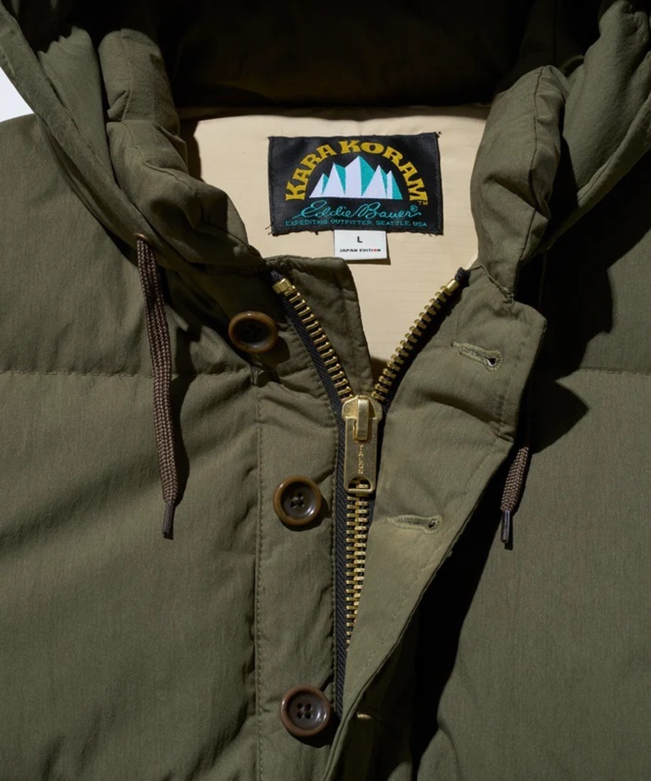Eddie Bauer / エディーバウアー / KARA KORAM / カラコラム / DOWN JACKET / ジャパンエディション - 6