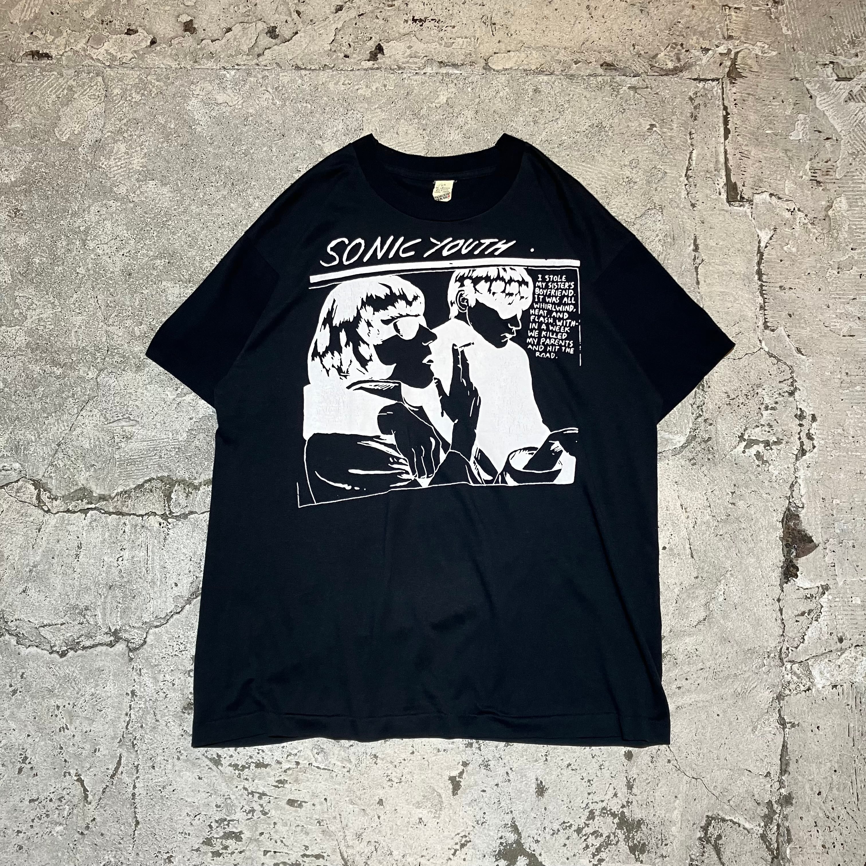 80's〜 SONIC YOUTH / ソニックユース GOO バンドTシャツ サイズXL ...