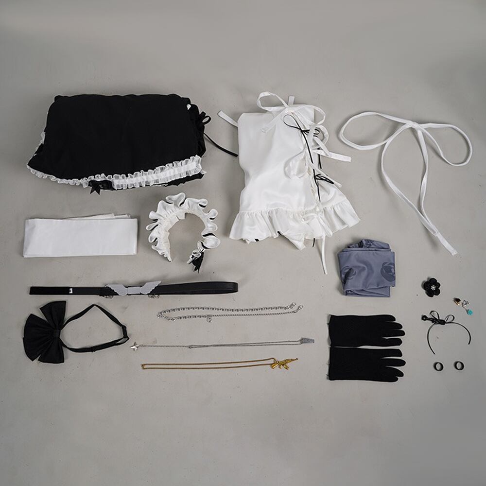 コスプレ衣装 にじさんじ VTuber 風 叶 メイド服 新衣装 ☆受注品