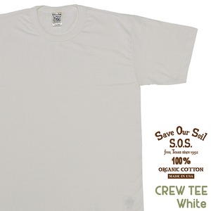 SOS from Texas Tシャツ S/S CREW TEE ST-1000 オーガニック コットン Tシャツ ティー シャツ ユニセックス