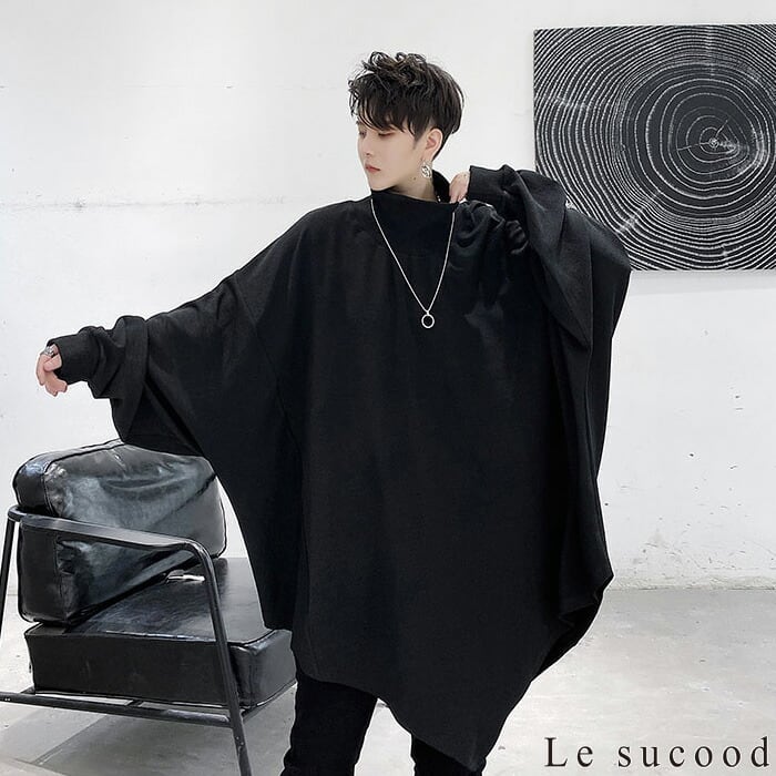 LEONARD 正規品 ドルマンスリーブ ポンチョ ケープ ブラウス シャツ