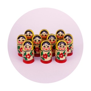 セミョーノフ　数え遊びマトリョーシカ　女の子
