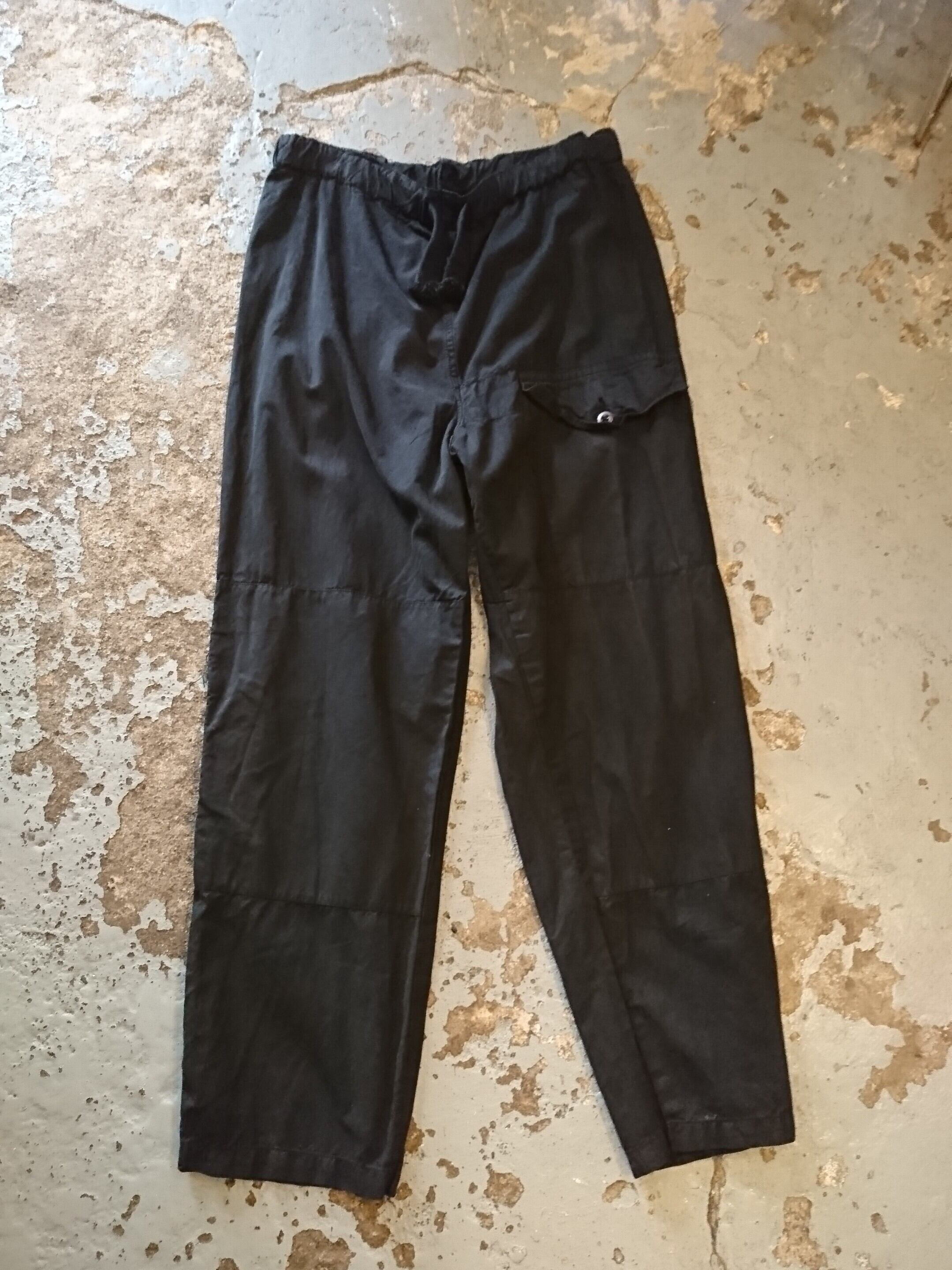 40s "BRITISH ARMY SAS OVER PANTS" Black Dye ②