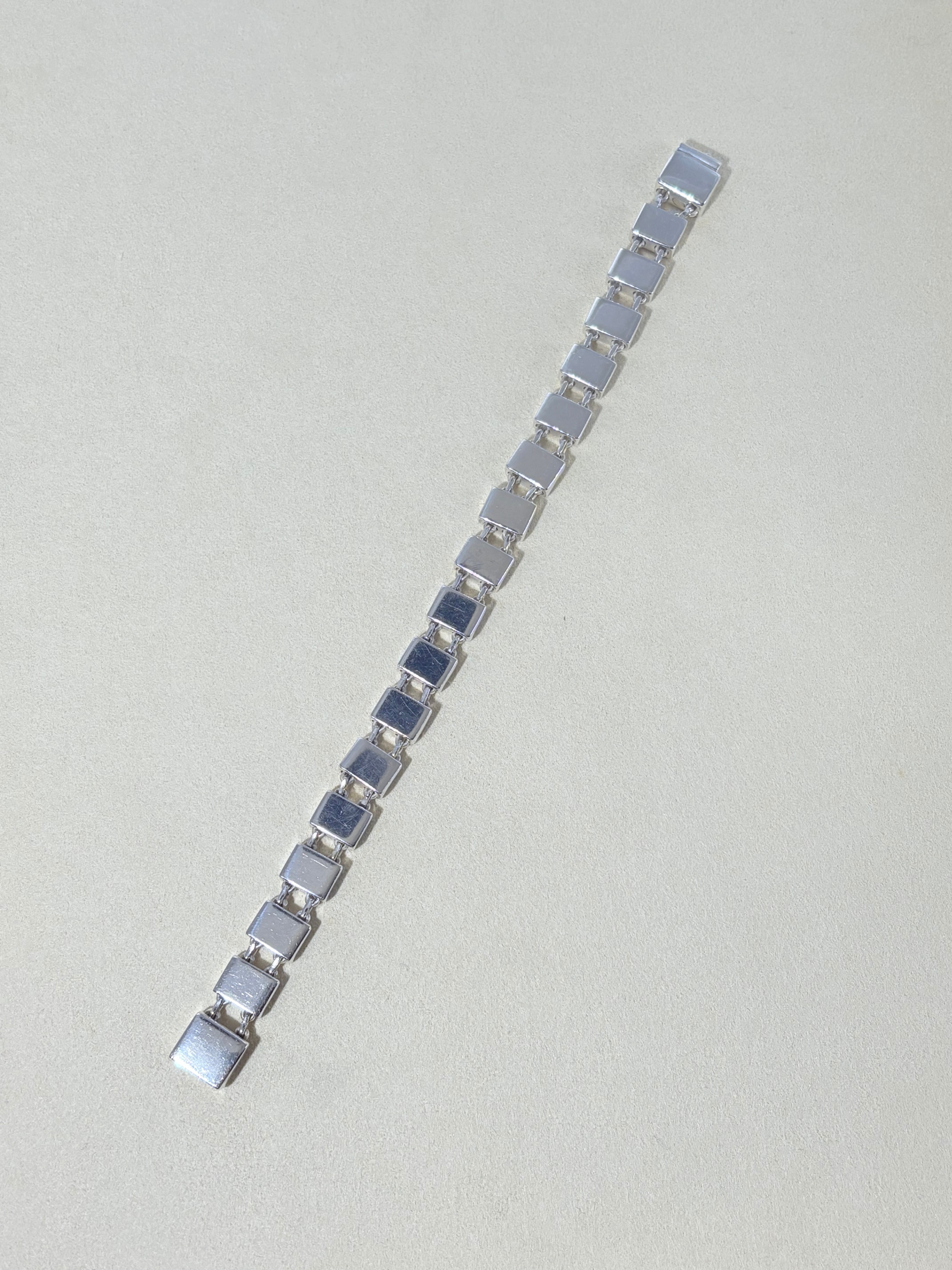 Square Link Bracelet -GUCCI-