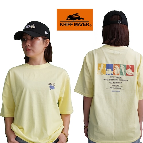 キッズ Tシャツ 半袖 春夏 KRIFF MAYER クリフメイヤー シャリT 深海生物 120 130 140 150 170 接触冷感 子供服 ジュニア