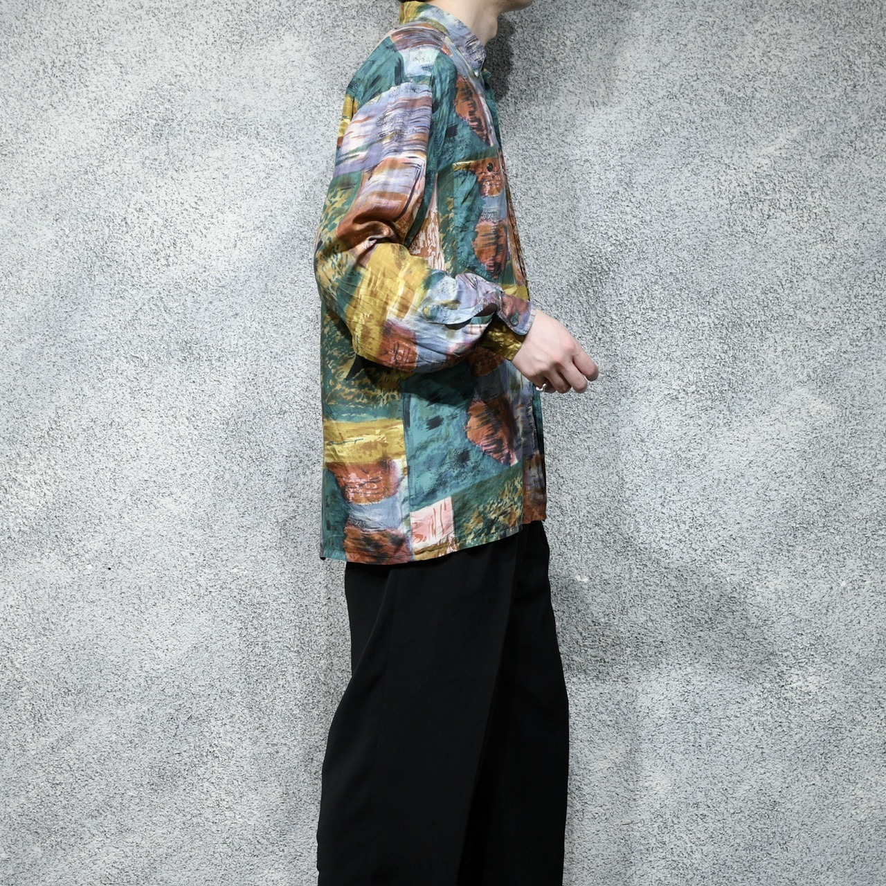 C&A pattern silk shirt