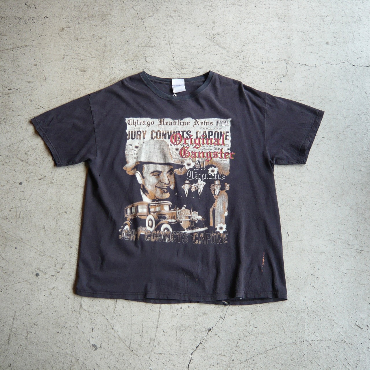 00s アルカポネ Original Gangster Tシャツ