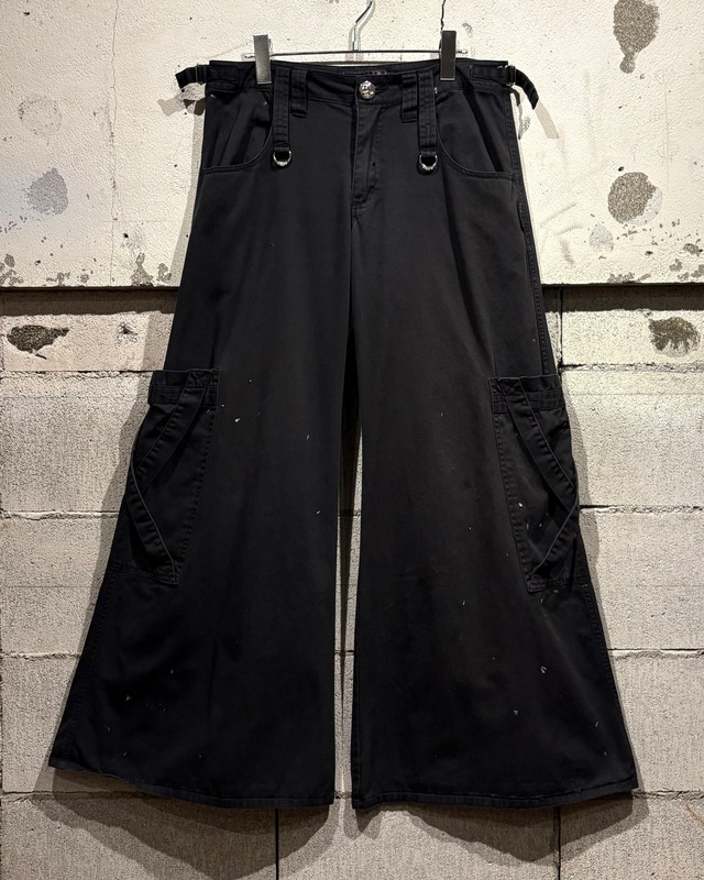 【Caka otto】“TRIPP NYC” Pocket Gimmick Vintage Rave Cargo Pants