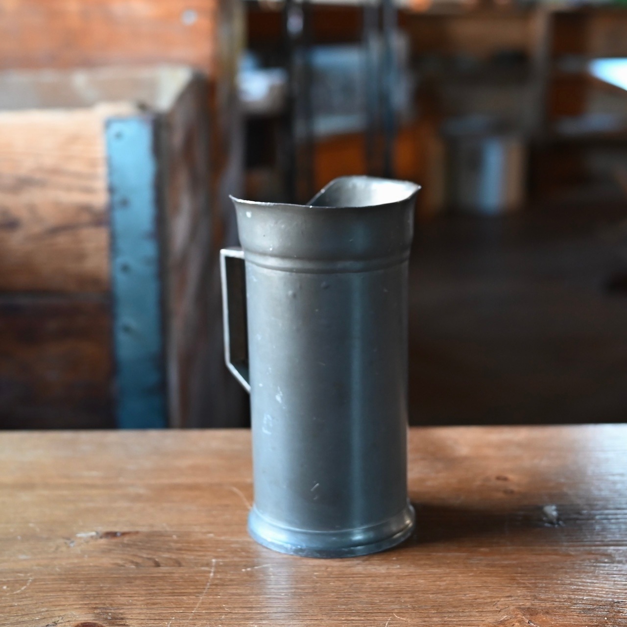 Pewter Measure Cup / ピューター メジャー カップ〈 エタン・一輪挿し・店舗什器・食器・アンティーク・ヴィンテージ 〉113644