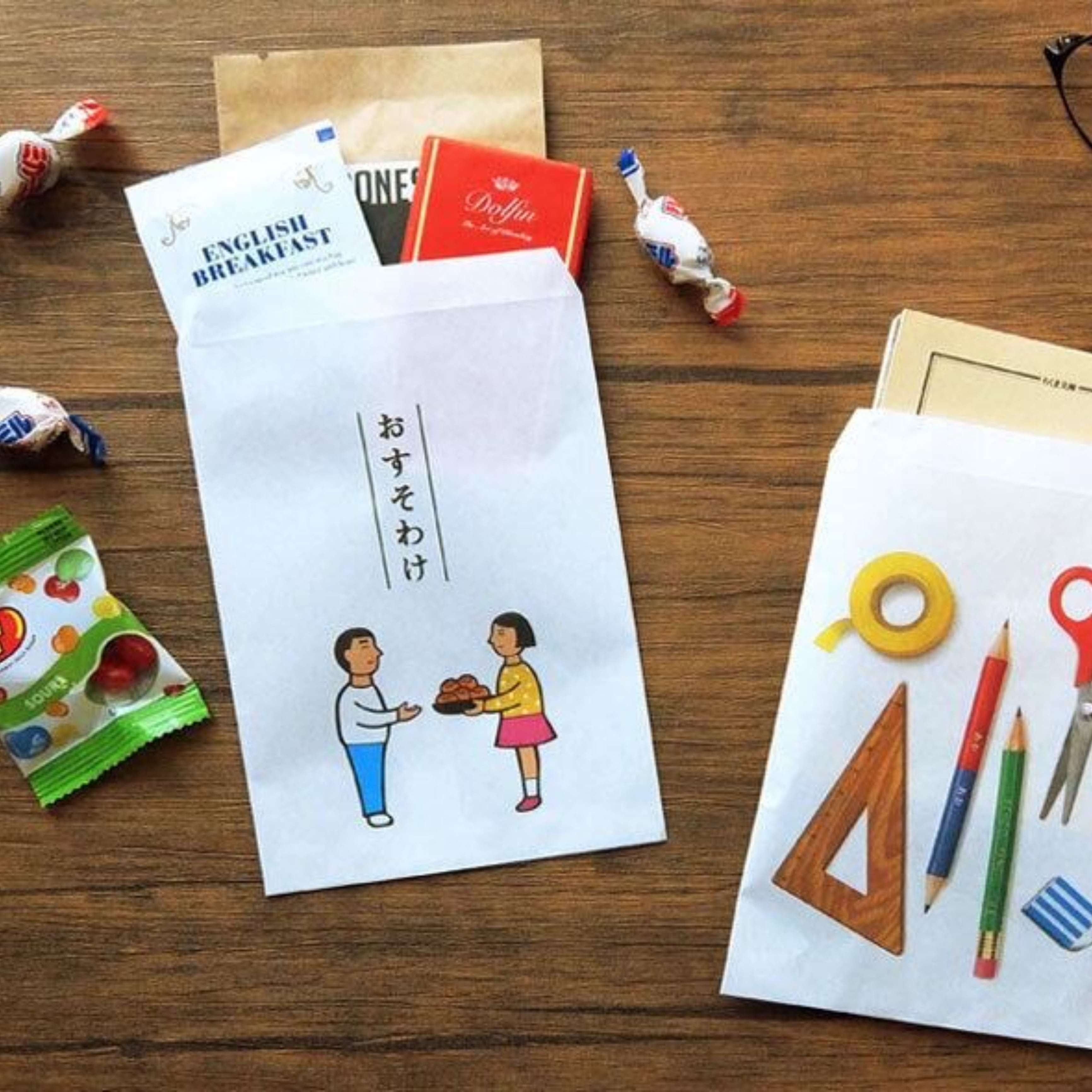 ニューレトロ おすそわけ袋（10枚入り） | Zakka so-la